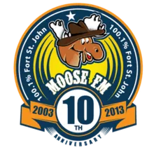 CKFU-FM 100.1 "Moose FM" Fort St. John, BC logo