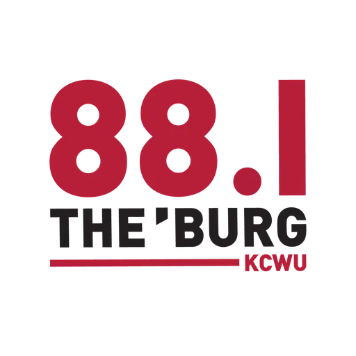 KCWU-FM 88.1 The 'Burg logo