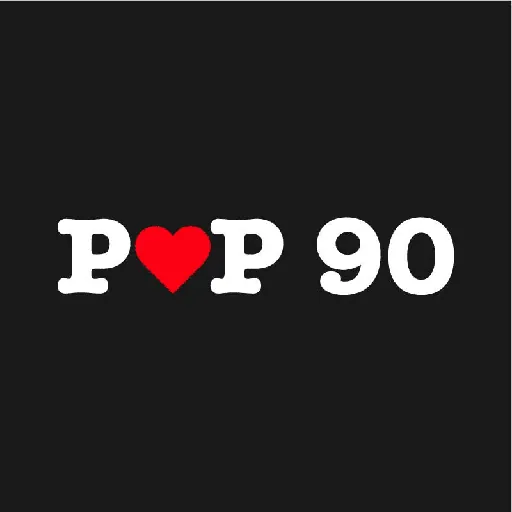 Pop90 logo