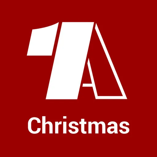 - 1 A - Christmas on Radio logo