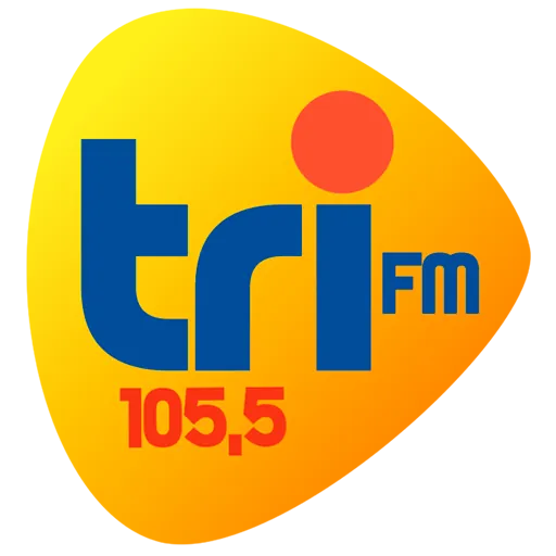 RADIO TRI FM 105.5 SANTOS SP logo