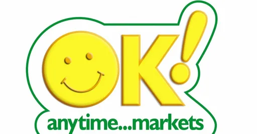 ΟΚ! Anytime Markets logo