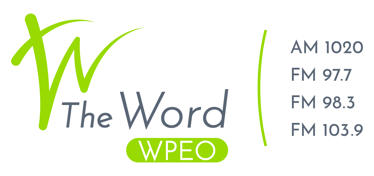 The Word WPEO 1020 AM logo