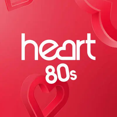 80s Heart logo