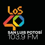 LOS40 San Luis Potosí - 103.9 FM - XHEWA-FM - GlobalMedia - San Luis Potosí, SL logo