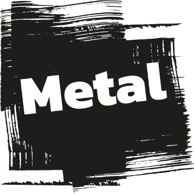88.6 Metal logo