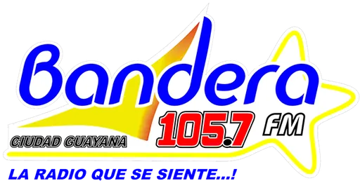 BANDERA 105.7 FM logo