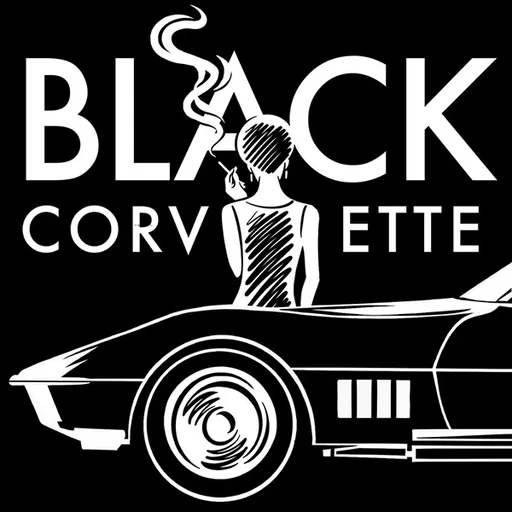Black Corvette logo