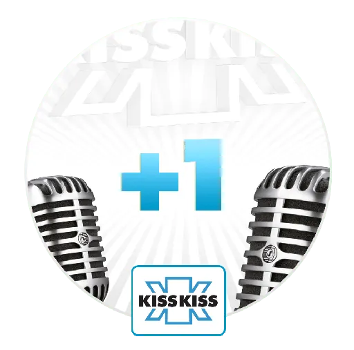 Radio Kiss Kiss + 1 logo
