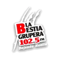 La Bestia Grupera Culiacán 102.5 FM logo