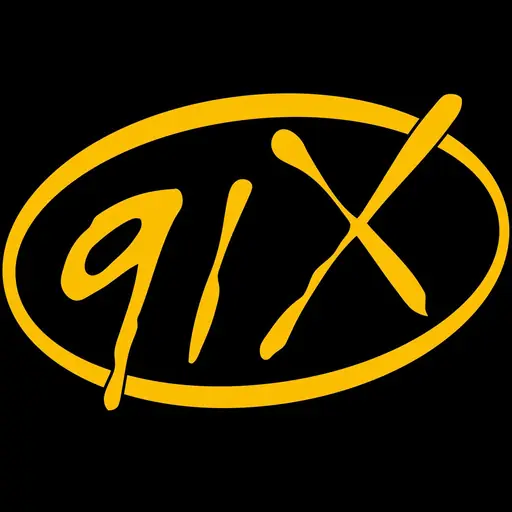 91X logo