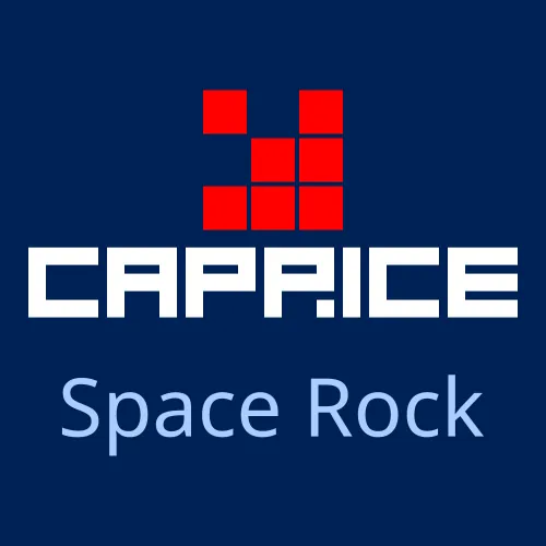 Space Rock - Radio Caprice (acc48) logo