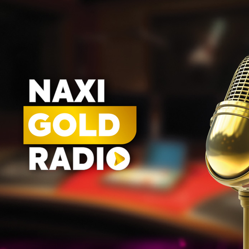 naxi radio - gold logo