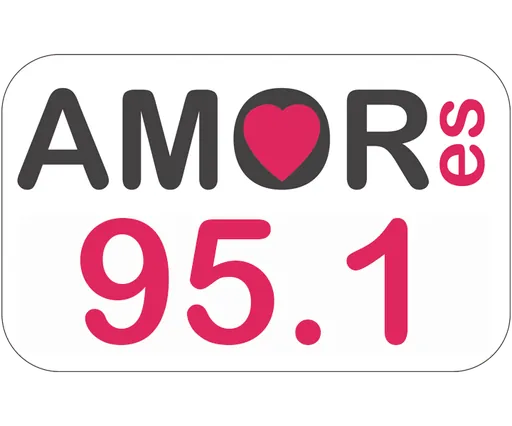 Amor es 95.1 FM Ciudad Guzmán logo