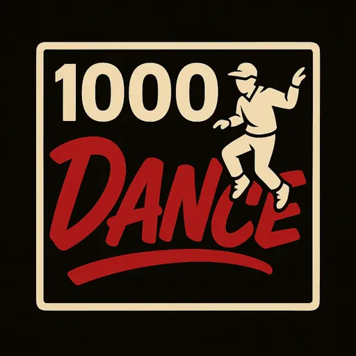 1000 Dance logo