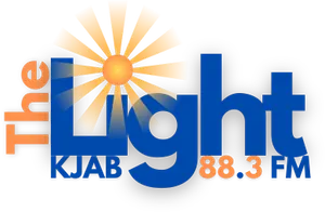 The Light KJAB 88.3 FM logo