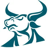106.7 The Bull logo