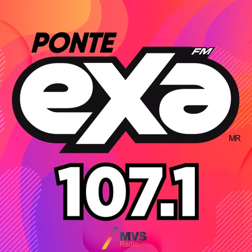 Exa FM Piedras Negras - 107.1 FM - XHPNS-FM - Grupo Zócalo - Piedras Negras, CO logo