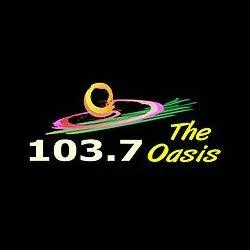 The Oasis 103.7 FM New Mexico logo