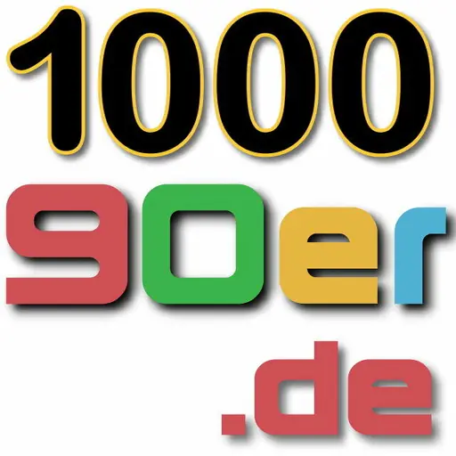 1000 90er - laut.fm logo
