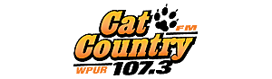 Cat Country 107.3 logo