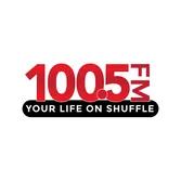100.5 FM logo