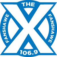 CIXX 106.9 "The X" Fanshawe College, London, ON logo