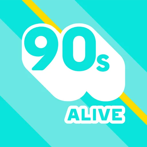 90s Alive logo