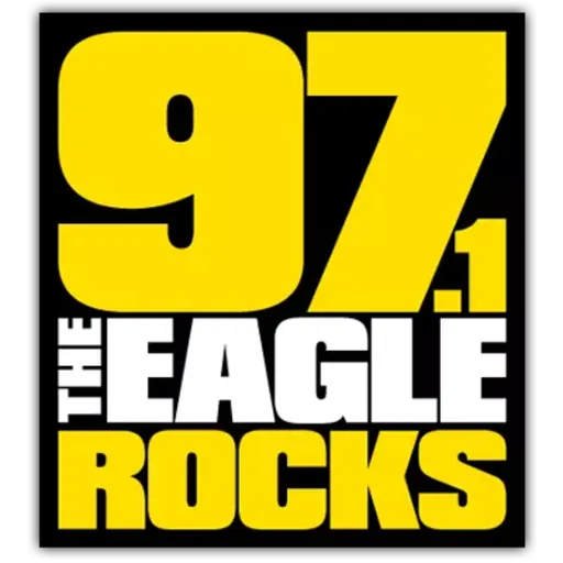 97.1 The Eagle Rocks logo