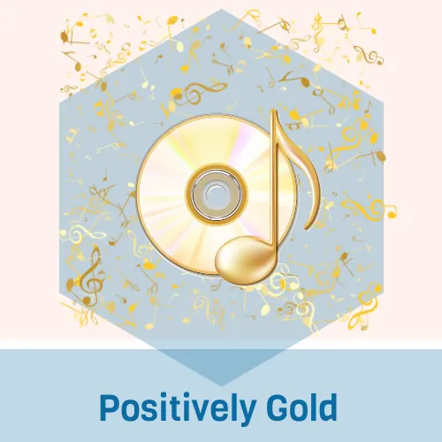 Positively Gold -om logo