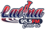 Latina 95.5 FM logo