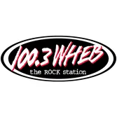 100.3 WHEB logo