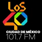 LOS40 Ciudad de México - 101.7 FM - XEX-FM - Radiópolis - Ciudad de México logo