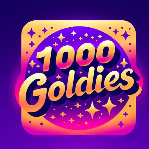 1000 GOLDIES logo