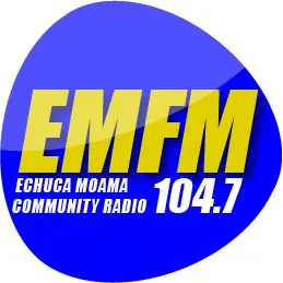 EMFM - Echuca Moama Community Radio - Echuca - 104.7 FM (AAC+) logo