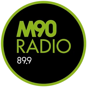 M90 89.9 FM logo