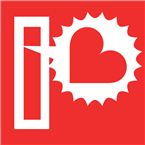 i love radio - bass logo