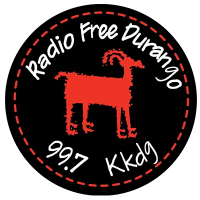 KKDG 99.7 Radio Free Durango logo