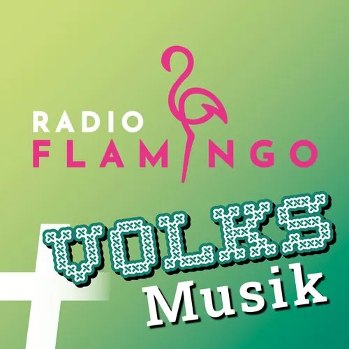 Radio Flamingo + Volksmusik logo