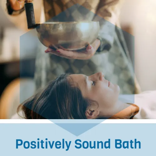 Positively Sound Bath -om logo