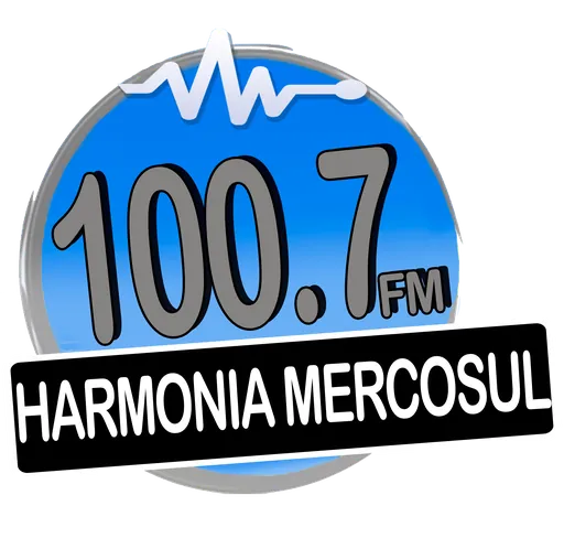 Radio Harmonia Mercosul FM 100.7 MHZ logo