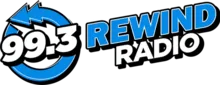 CKDV "99.3 Rewind Radio" Prince George, BC logo