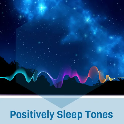 Positively Sleep Tones -om logo