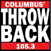 Throwback 105.3 logo