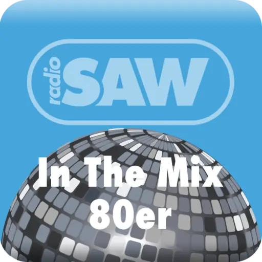 radio SAW-In The Mix 80er logo