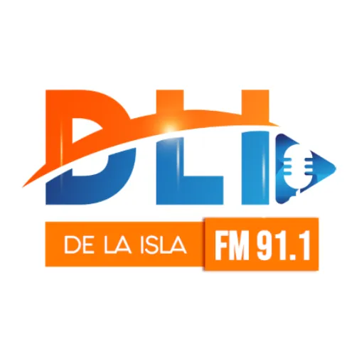 FM De la Isla 91.1 Mhz logo