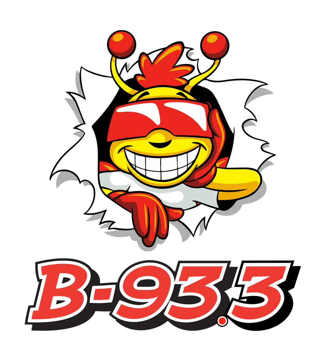 CJBZ-FM 93.3."B-93" Lethbridge, AB logo