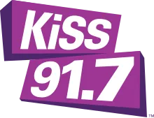 CHBN-FM "KISS 91.7" Edmonton, AB logo