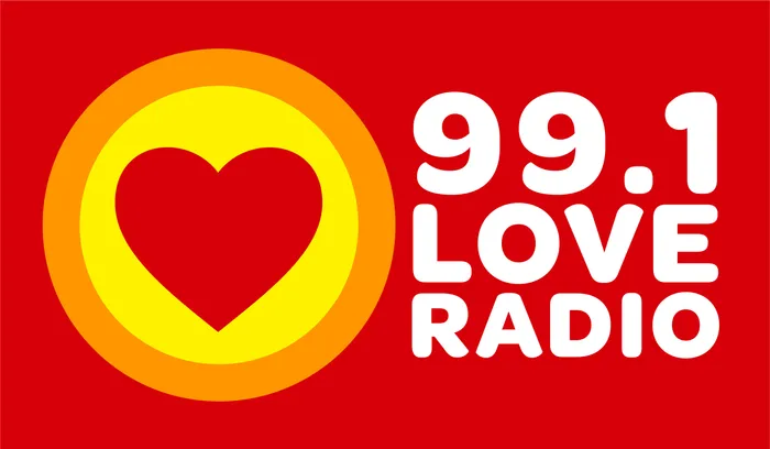 99.1 Love Radio Naga logo