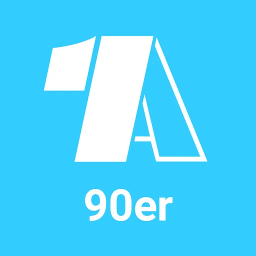 - 1 A - 90er von 1A Radio logo